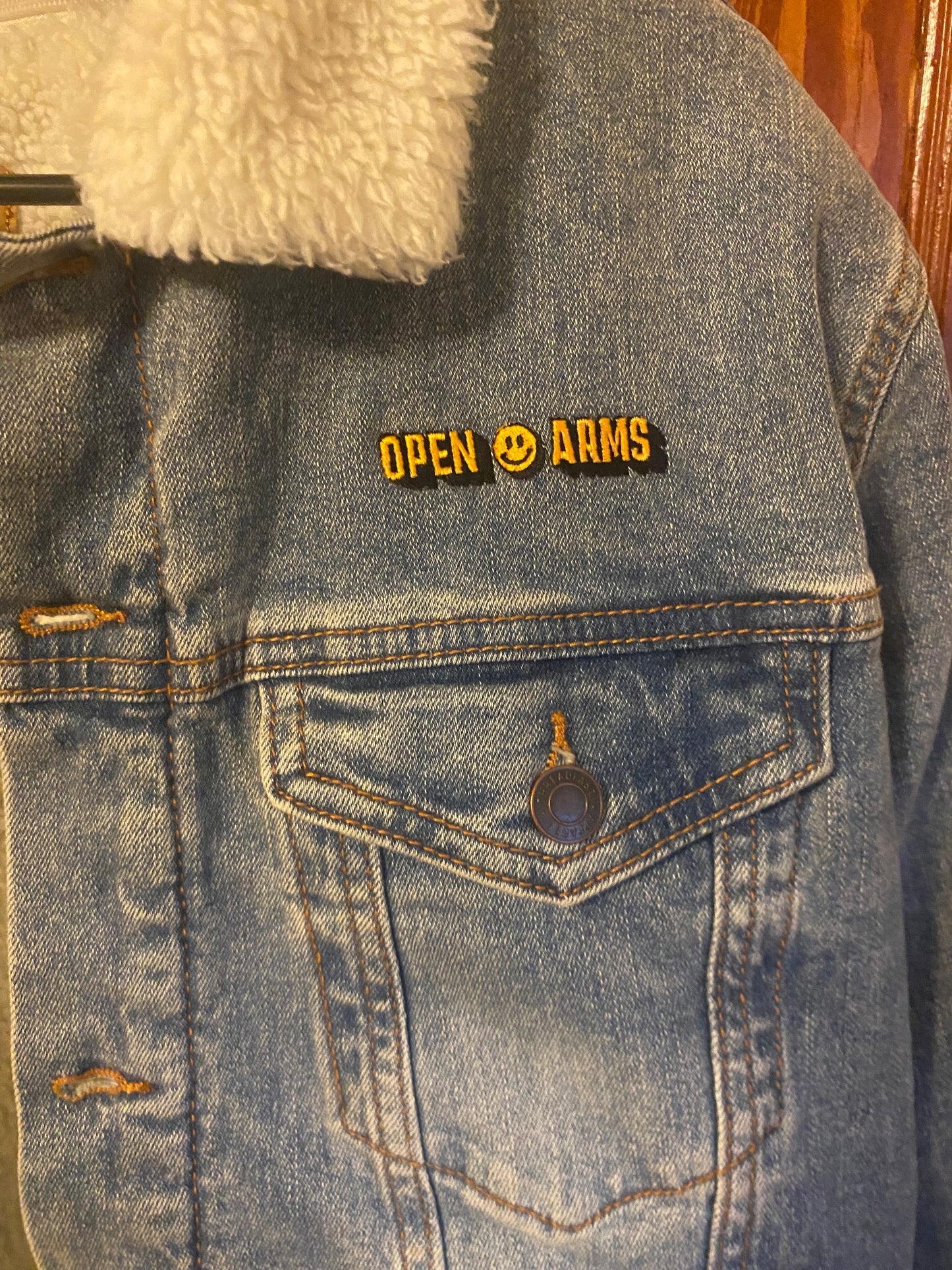 Open Arms Jean Jacket