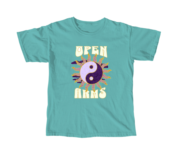 Open Arms Ying & Yang Tee