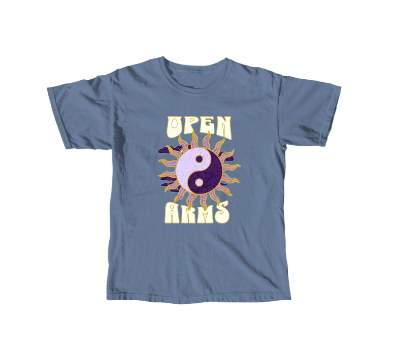 Open Arms Ying & Yang Tee